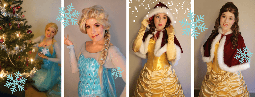 Snow Queen and Beauty Princess Christmas Home Visits Vancouver