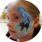 Halloween Black Cat Face Painting Entertainment for Birthdays Vancouver Halloween Black Cat Face Painting Entertainment for Birthdays Vancouver
