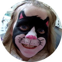 Kitty Cat Face Painting for Birthday Parties in Vancouver for Children Kitty Cat Face Painting for Birthday Parties in Vancouver for Children