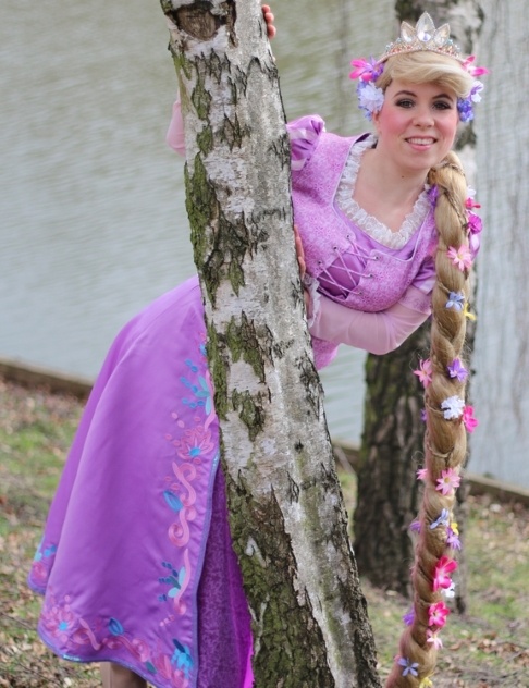 rapunzel characters for parties vancouver Princess Characters for Parties in Vancouver - Long Haired Princess