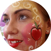 Snow White Princess Face Painting Vancouver Face Paint for Birthdays Snow White Princess Face Painting Vancouver Face Paint for Kids Birthday Parties