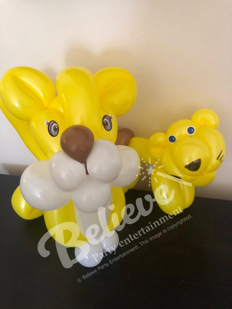 Balloon Lion Animal Childrens Party