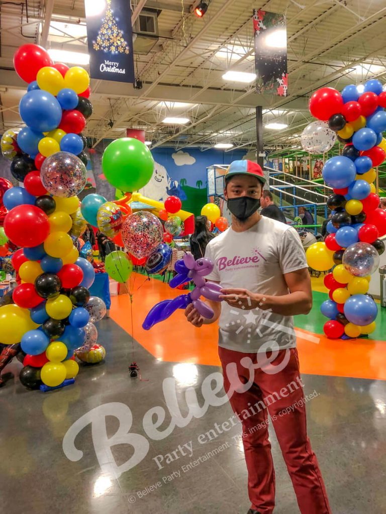 Balloon Maker Kids Birthday Party