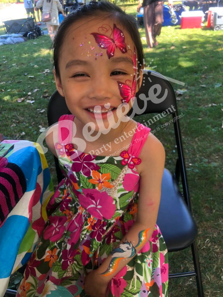 Butterfly Face Painters Vancouver Event Rentals Butterfly Face Painters Vancouver Event Rentals