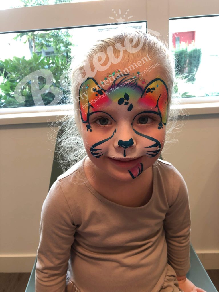 Dog Face Painting for Kids