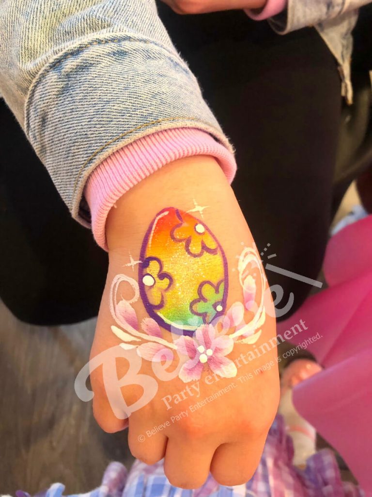 Easter Egg Face Painting Easter Egg Face Painting