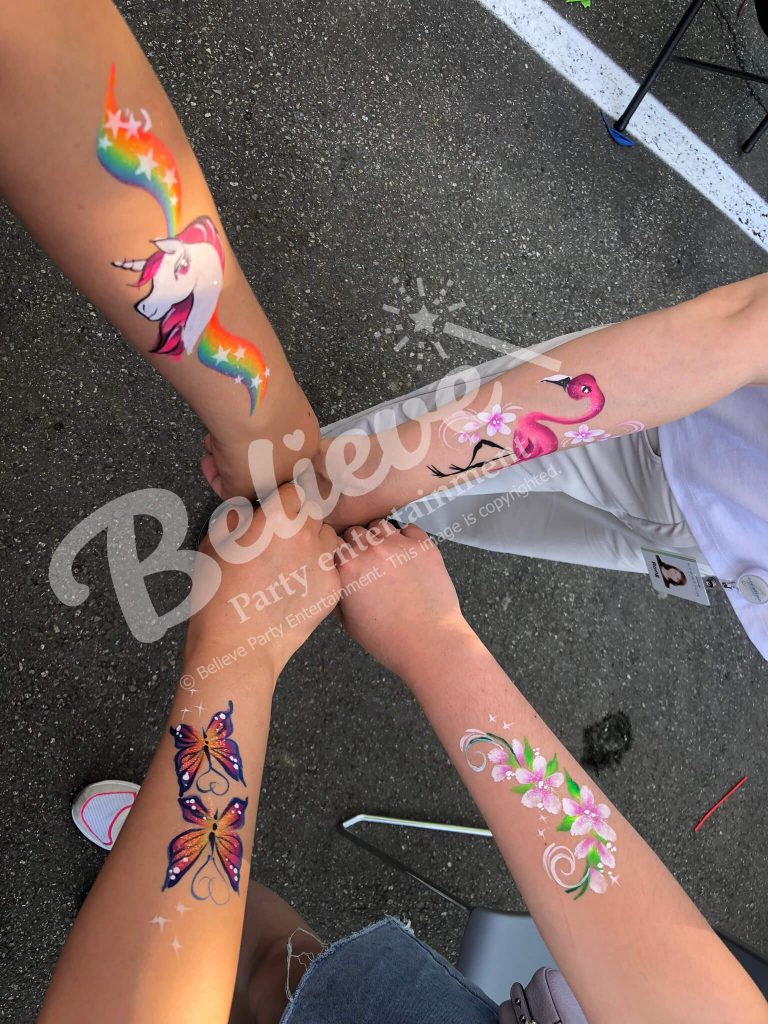 Face Painter and Body Painting Vancouver Birthdays and Events