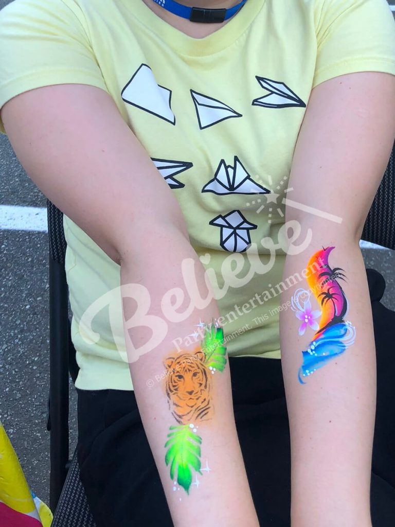 Arm Painting for Kids