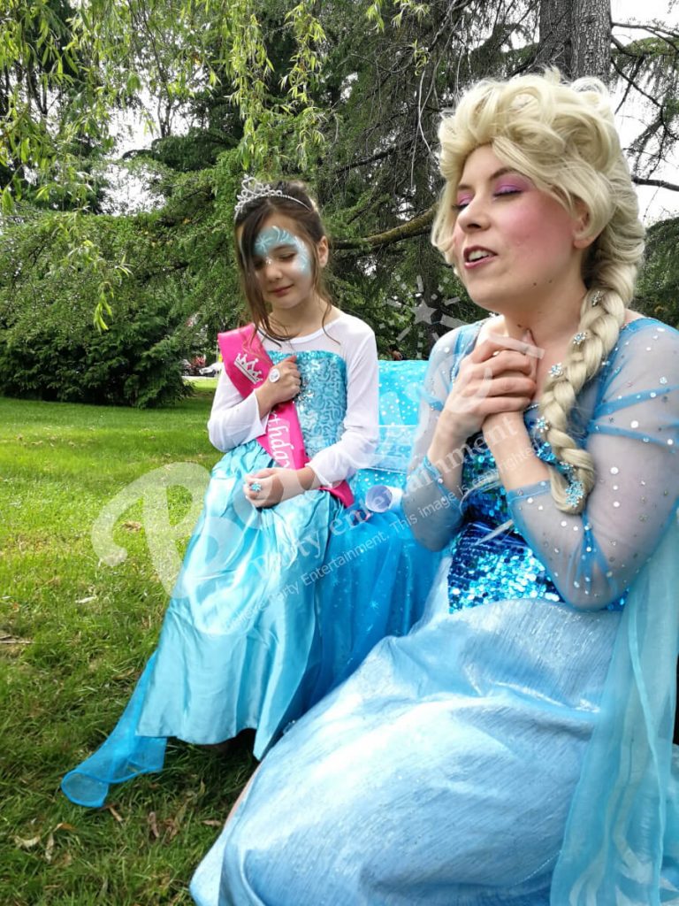 Princess Snow Queen Theme Birthday