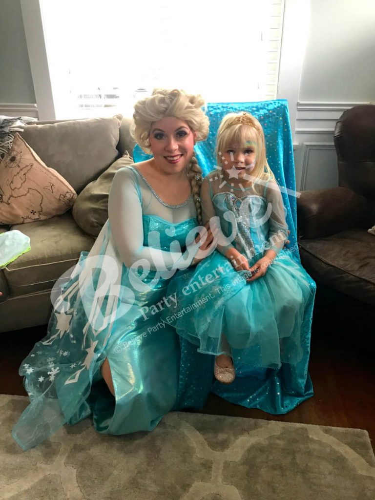 Princess Snow Queen Themed Party