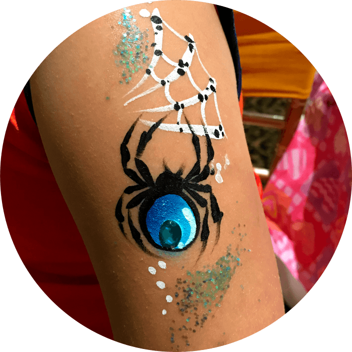 Spider Arm Face Painting Vancouver Spider Arm Face Painting Vancouver